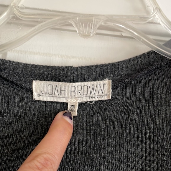 JOAH brown long sweater - Picture 2 of 4